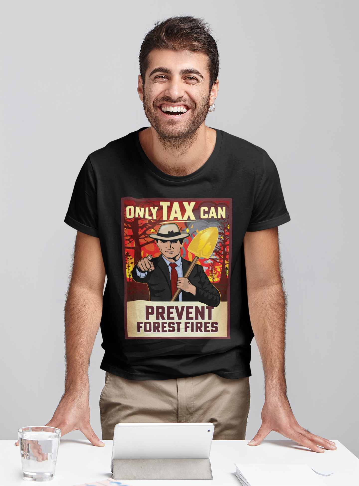 Speak out on carbon tax with this shirt.